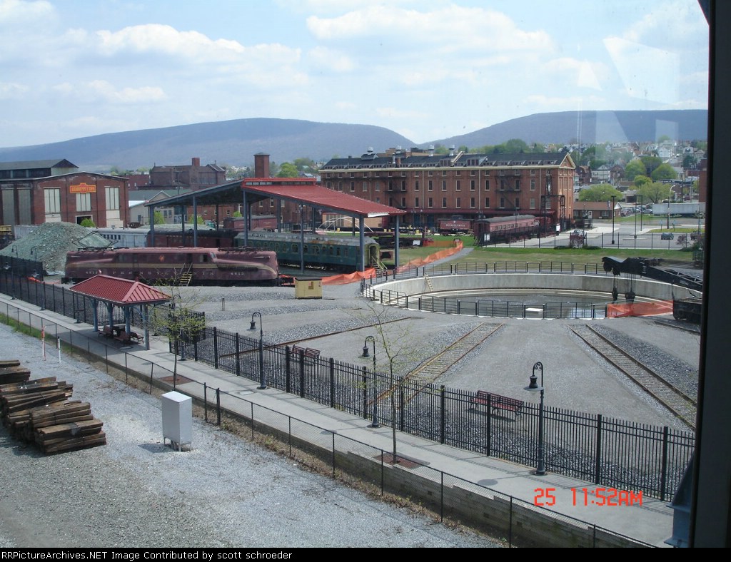 Altoona Railroad Museum w/Roundhouse & PRR 4913